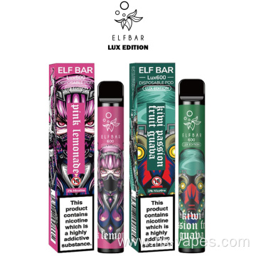 Elf Bar Lux 1500 Puffs Disposable Kit